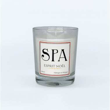 Bougie parfumée 180ml - Esprit Noël | Magie des fêtes